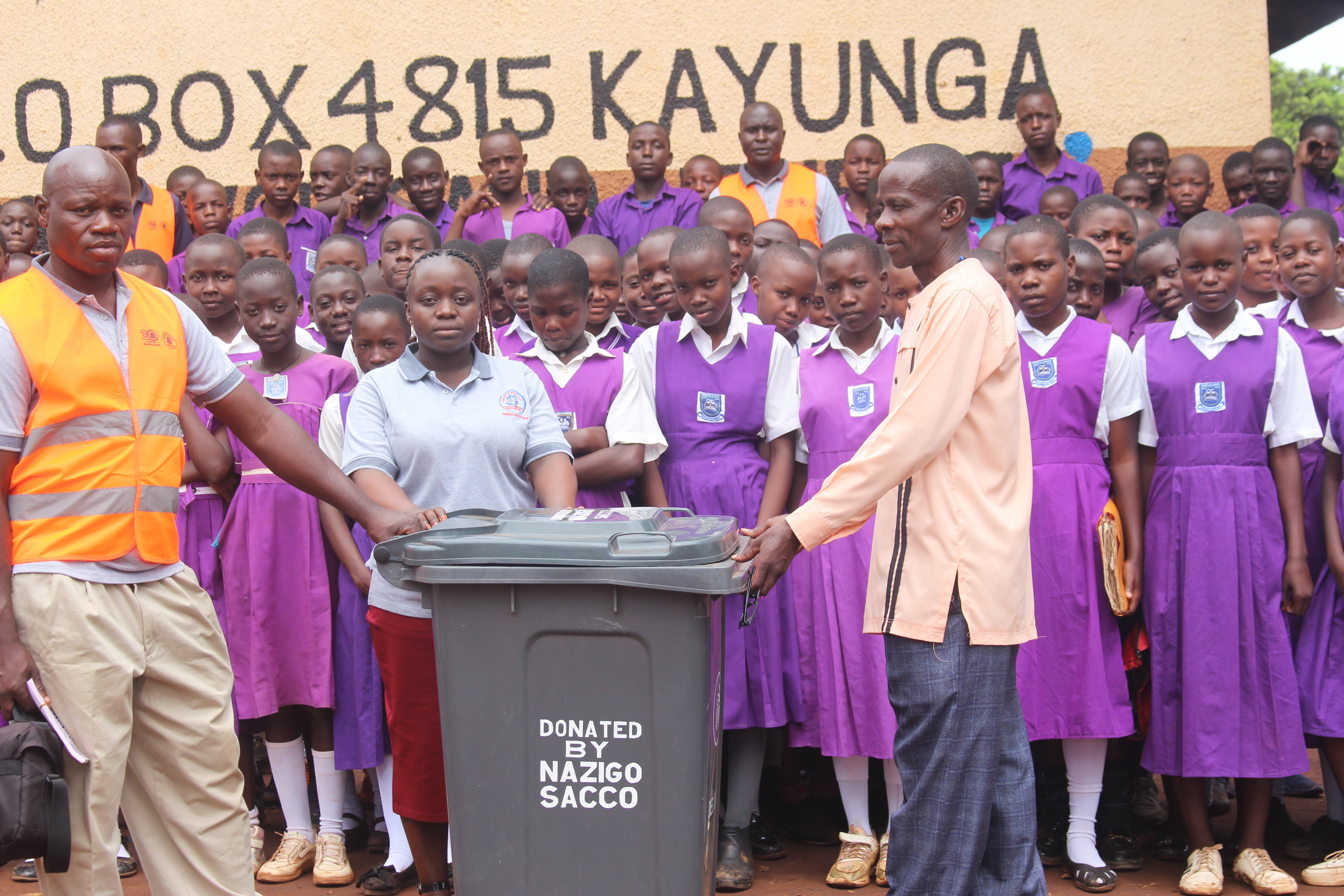SACCO Staff with Community